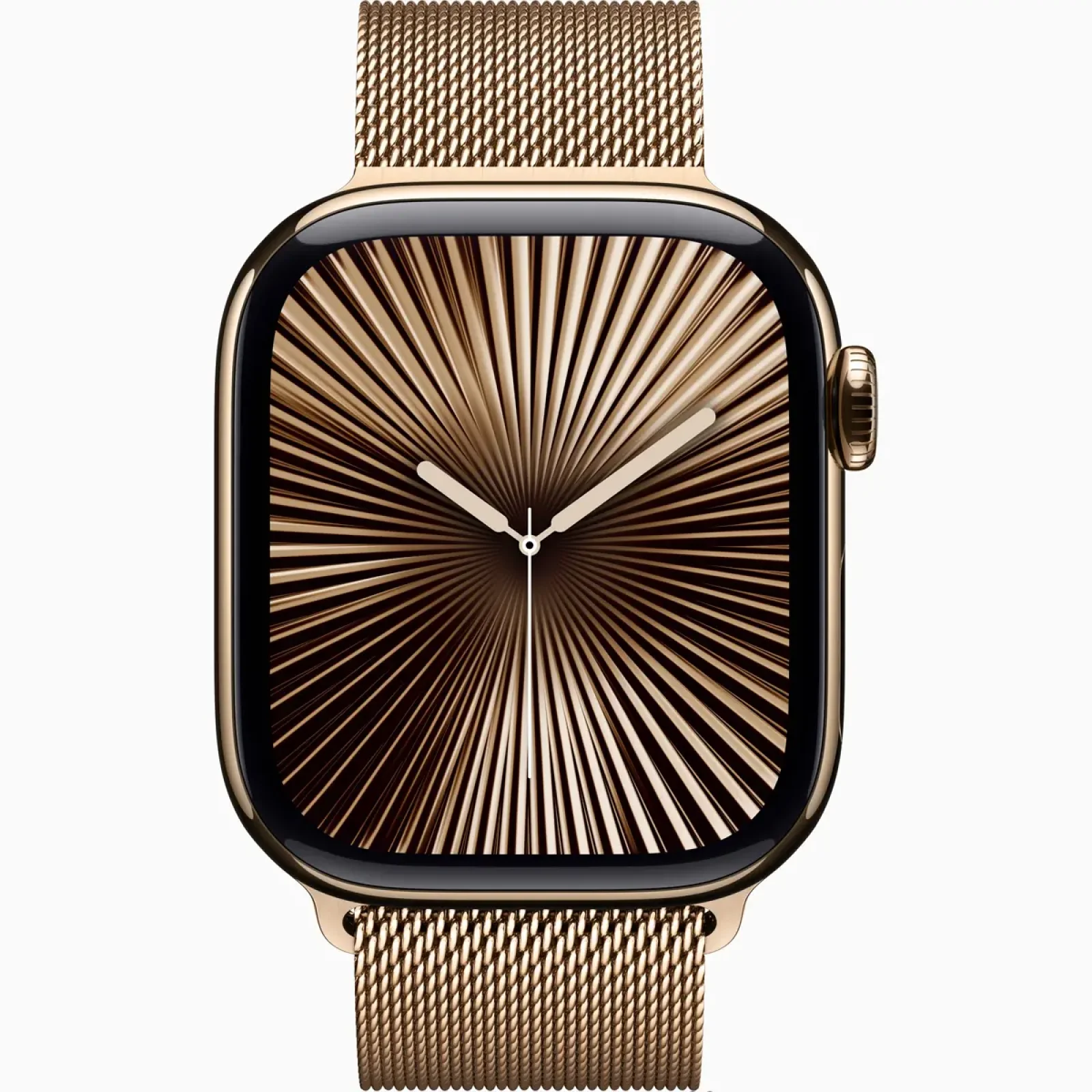 Смарт-годинник Apple Watch Series 10 GPS + Cellular 42mm Gold Titanium Case with Gold Milanese Loop (MX083)