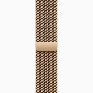 Смарт-годинник Apple Watch Series 10 GPS + Cellular 46mm Gold Titanium Case with Gold Milanese Loop S/M (MC7T4)