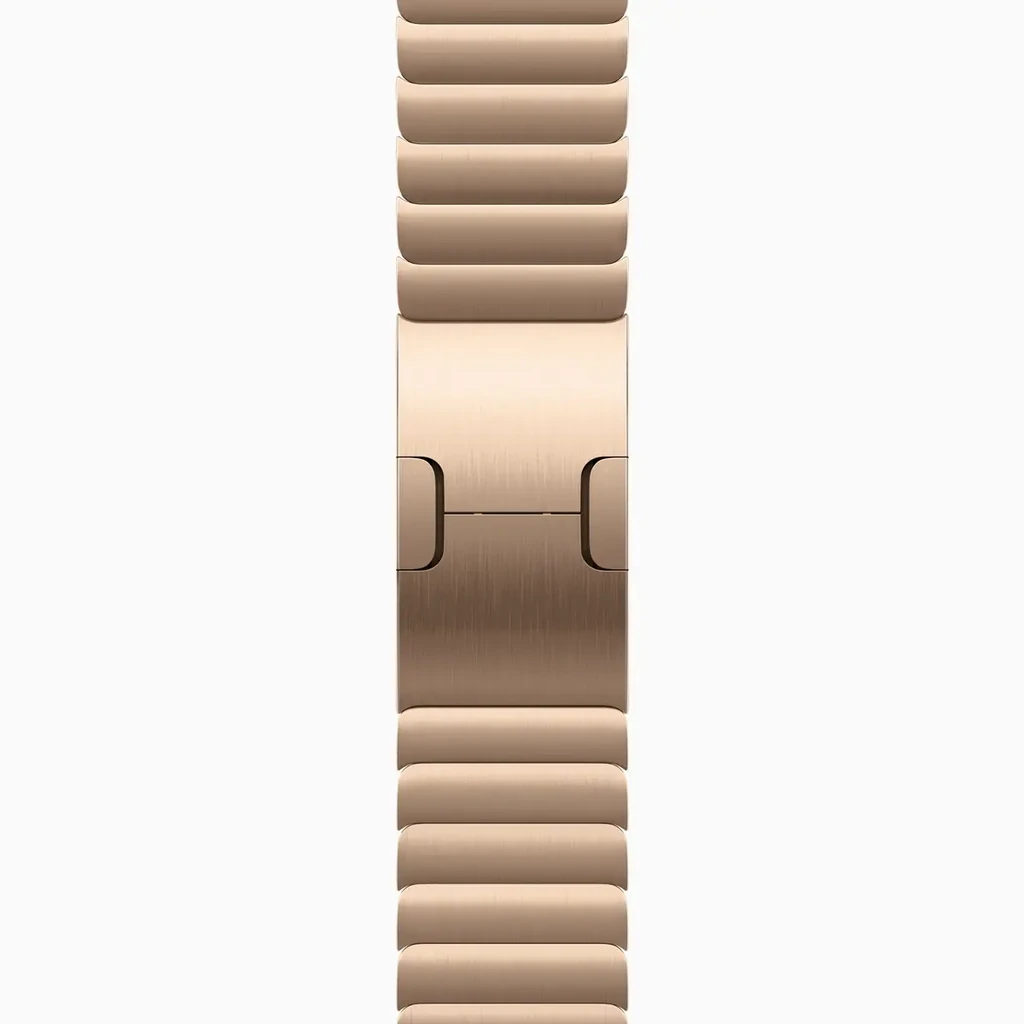 Смарт-годинник Apple Watch Series 10 GPS + Cellular 46mm Gold Titanium Case with Gold Link Bracelet (MX183, MXMH3)