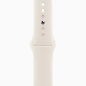 Смарт-годинник Apple Watch Series 10 GPS + Cellular 42mm Gold Titanium Case with Starlight Sport Band S/M (MX063)
