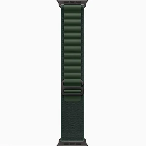 Ремешок Apple Dark Green Alpine Loop Large with Black Titanium Finish для Apple Watch 44mm, 45mm, 46mm, 49mm (MYPT3)