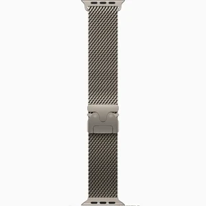 Ремінець Apple Milanese Loop Natural Titanium Medium для Apple Watch 44mm, 45mm, 46mm, 49mm (MXKD3)