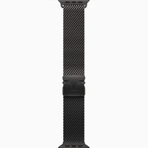 Ремінець Apple Milanese Loop Black Titanium Medium для Apple Watch 44mm, 45mm, 46mm, 49mm (MXKG3)