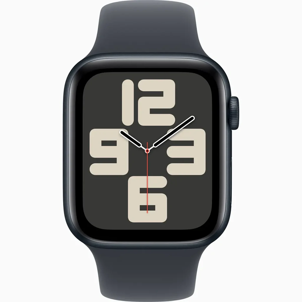 Смарт-часы Apple Watch SE 2 GPS 44mm Midnight Aluminum Case with Midnight Sport Band S/M (MXEJ3)