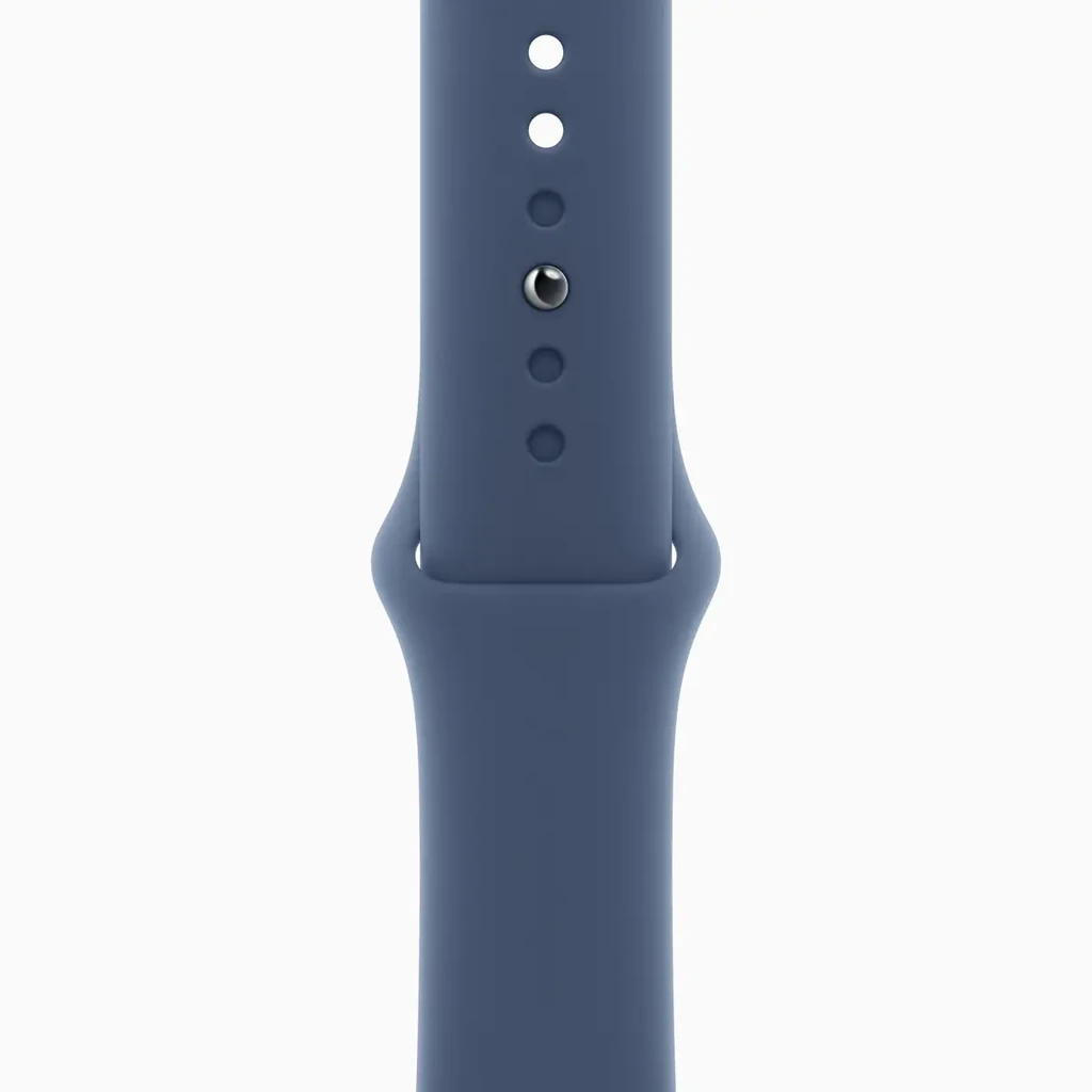 Смарт-часы Apple Watch SE 2 GPS 44mm Silver Aluminum Case with Denim Sport Band S/M (MXEQ3)