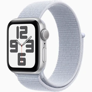 Смарт-часы Apple Watch SE 2 GPS 44mm Silver Aluminum Case with Blue Cloud Sport Loop (MXET3)