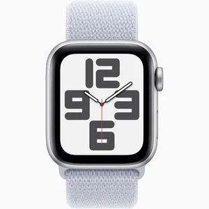 Смарт-часы Apple Watch SE 2 GPS 44mm Silver Aluminum Case with Blue Cloud Sport Loop (MXET3)