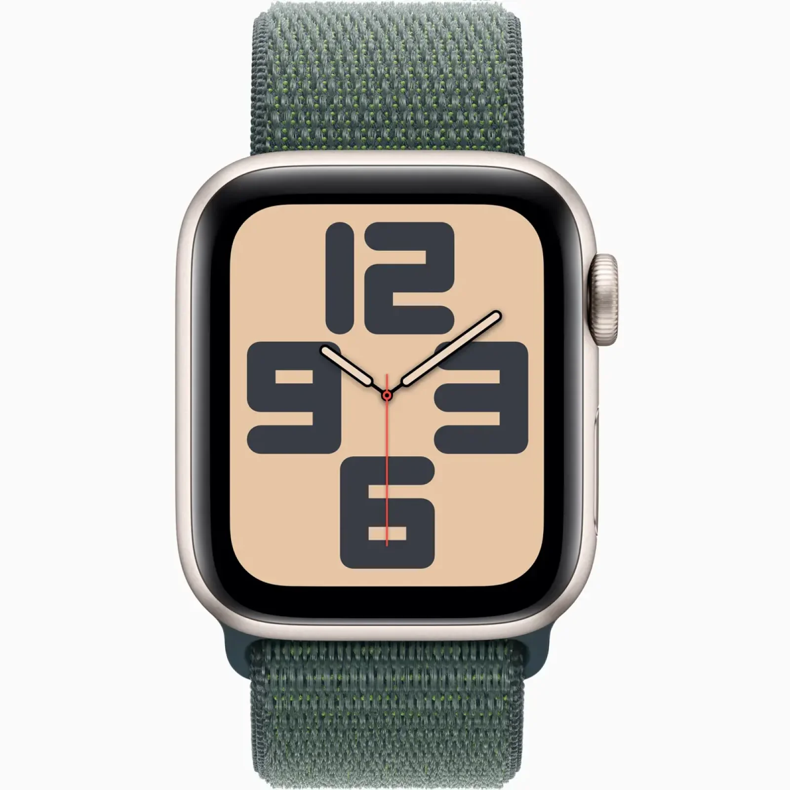 Смарт-годинник Apple Watch SE 2 GPS 40mm Starlight Aluminum Case with Lake Green Sport Loop (MXEH3)