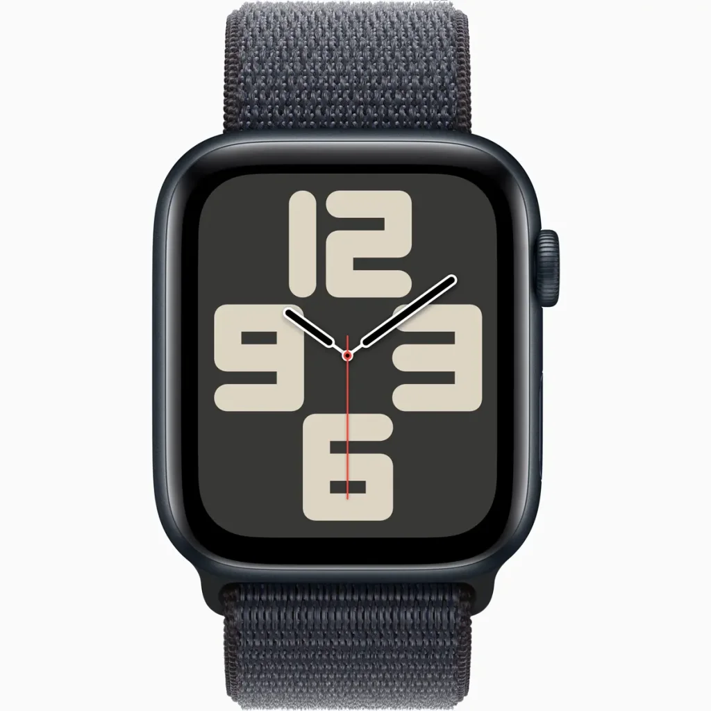 Смарт-часы Apple Watch SE 2 GPS 44mm Midnight Aluminum Case with Ink Sport Loop (MXG33, MXGN3)