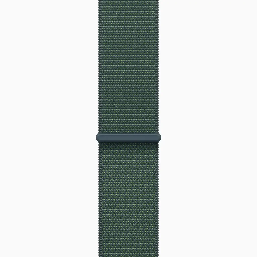 Смарт-часы Apple Watch SE 2 GPS 44mm Starlight Aluminum Case with Lake Green Sport Loop (MXEW3)