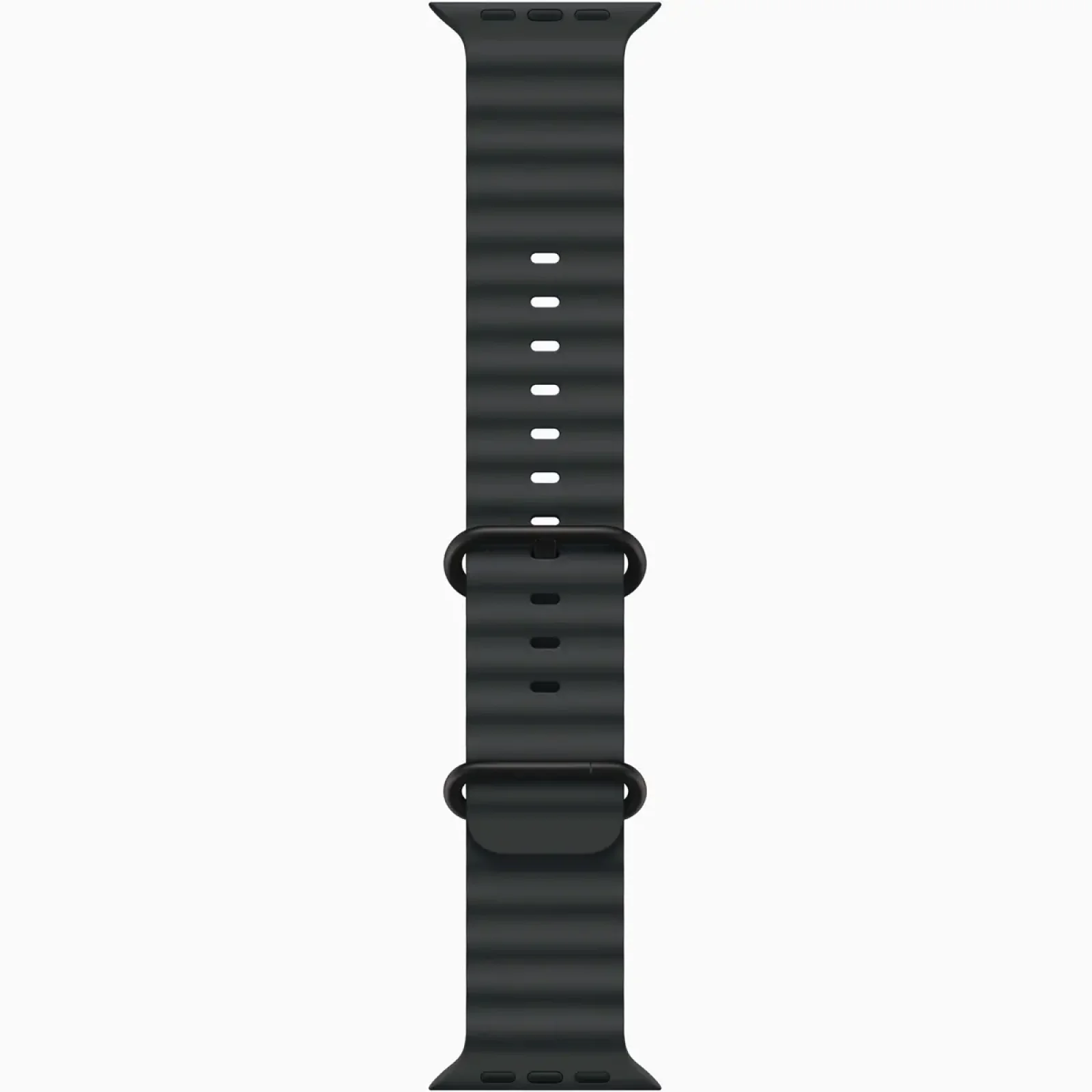 Ремешок Apple Ocean Band Black with Black Titanium Finish для Apple Watch 44mm, 45mm, 46mm, 49mm (MYPD3)