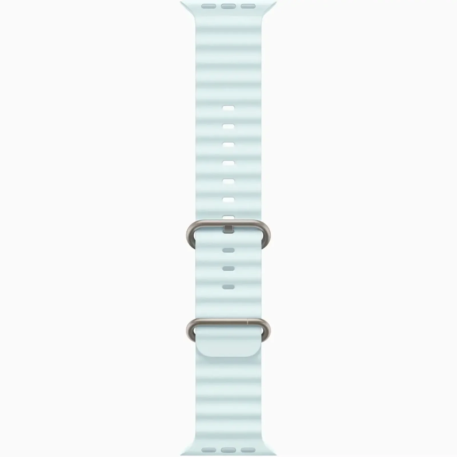 Смарт-годинник Apple Watch Ultra 2 GPS + Cellular 49mm Natural Titanium Case with Ice Blue Ocean Band (MYT03, MXTF3)