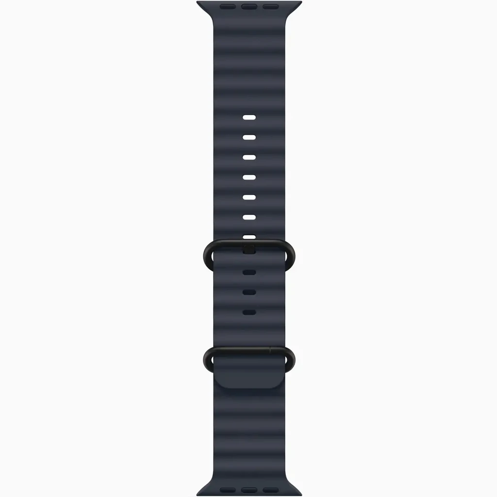 Ремешок Apple Ocean Band Navy with Black Titanium Finish для Apple Watch 44mm, 45mm, 46mm, 49mm (MYPA3)