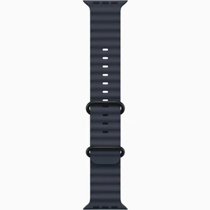 Ремешок Apple Ocean Band Navy with Black Titanium Finish для Apple Watch 44mm, 45mm, 46mm, 49mm (MYPA3)