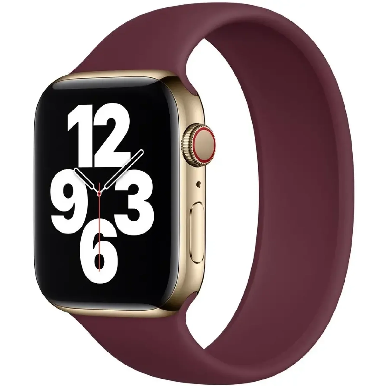 Ремінець Apple Plum Solo Loop Size 8 для Apple Watch 42mm, 44mm, 45mm, 49mm (MGT83)