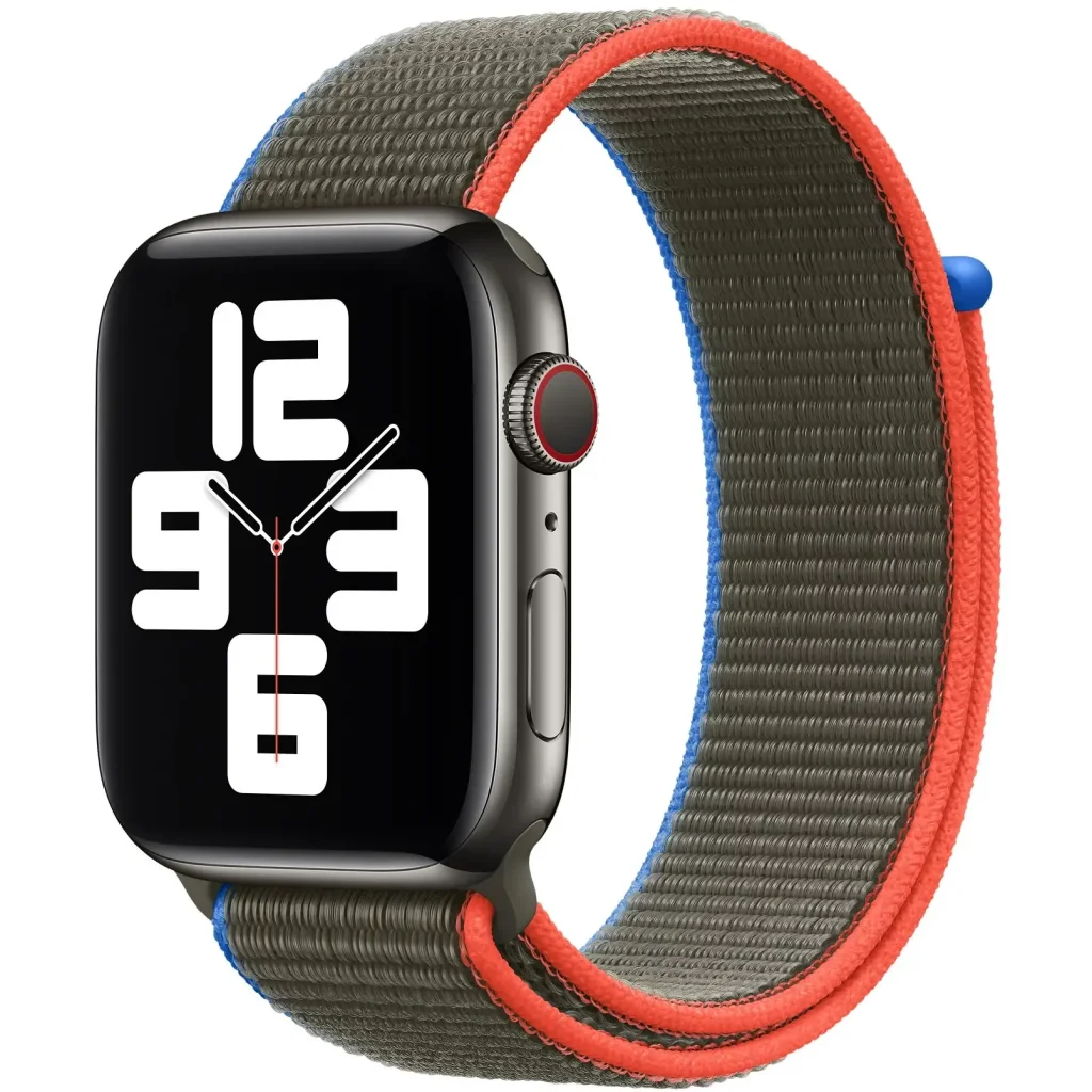 Ремінець Apple Olive Sport Loop для Apple Watch 38mm, 40mm, 41mm (MJFU3)