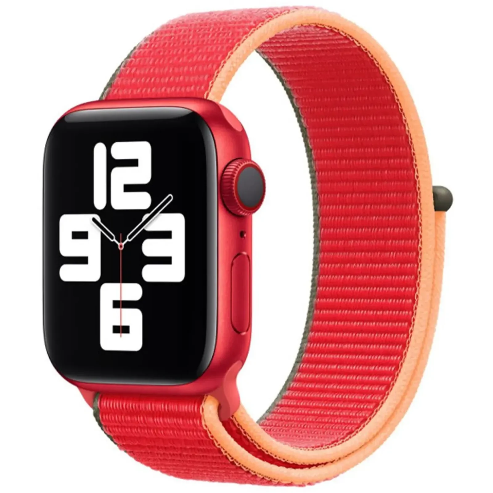 Ремінець Apple Red Sport Loop для Apple Watch 42mm, 44mm, 45mm, 49mm (MJG33)