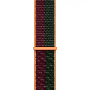 Ремешок Apple Dark Cherry/Forest Green Sport Loop для Apple Watch 42mm, 44mm, 45mm, 49mm (ML323)
