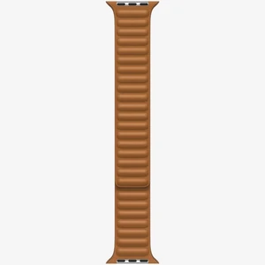 Ремешок Apple Golden Brown Leather Link M/L для Apple Watch 38mm, 40mm, 41mm (ML7L3)