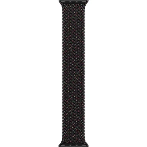 Ремінець Apple Black Unity Braided Solo Loop Size 4 для Apple Watch 42mm, 44mm, 45mm, 49mm (MMWK3)