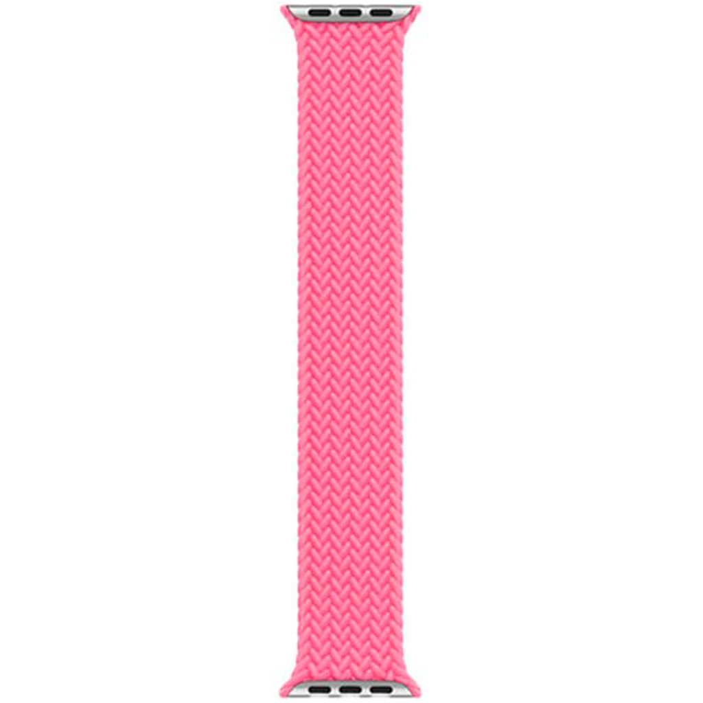 Ремінець Apple Flamingo Braided Solo Loop Size 8 для Apple Watch 42mm, 44mm, 45mm, 49mm (MN1U3)