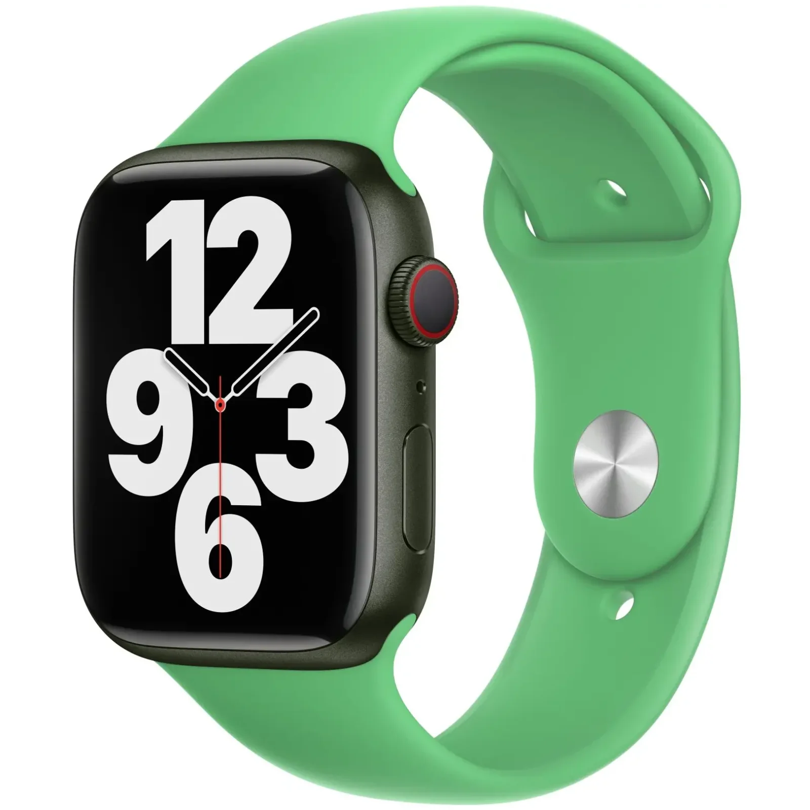 Ремешок Apple Bright Green Sport Band для Apple Watch 38mm, 40mm, 41mm (MN2C3)