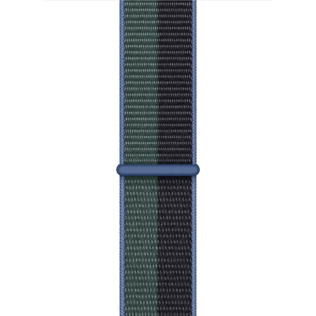 Ремешок Apple Midnight/Eucalyptus Sport Loop для Apple Watch 38mm, 40mm, 41mm (MN5M3)