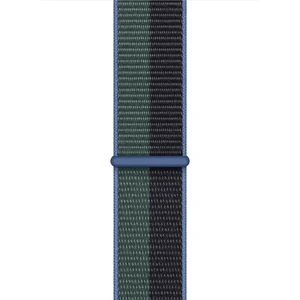 Ремешок Apple Midnight/Eucalyptus Sport Loop для Apple Watch 38mm, 40mm, 41mm (MN5M3)