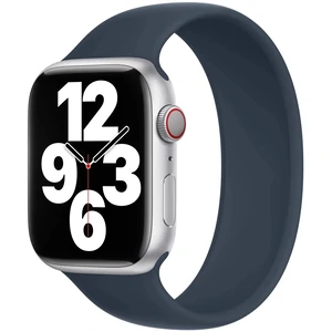 Ремінець Apple Storm Blue Solo Loop Size 4 для Apple Watch 42mm, 44mm, 45mm, 49mm (MPFE3)