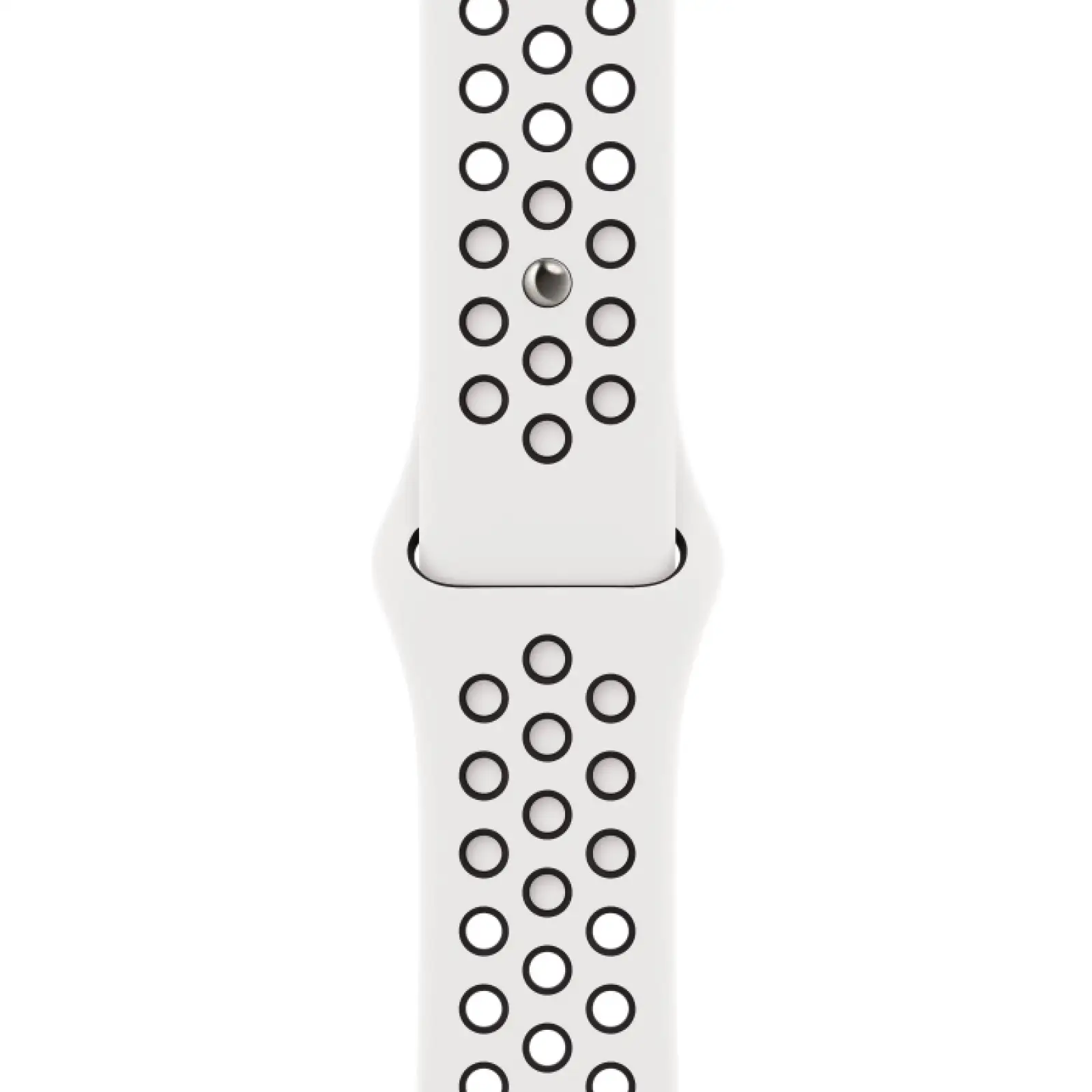 Ремінець Apple Summit White/Black Nike Sport Band S/M для Apple Watch 42mm, 44mm, 45mm, 49mm (MPH23)