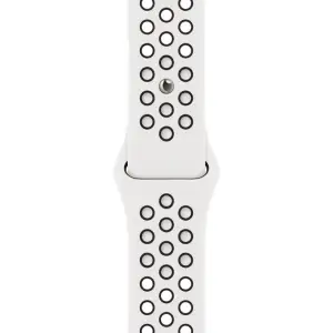 Ремінець Apple Summit White/Black Nike Sport Band S/M для Apple Watch 42mm, 44mm, 45mm, 49mm (MPH23)