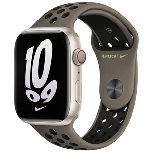 Ремешок Apple Olive Flak/Black Nike Sport Band для Apple Watch 38mm, 40mm, 41mm (MPGU3)