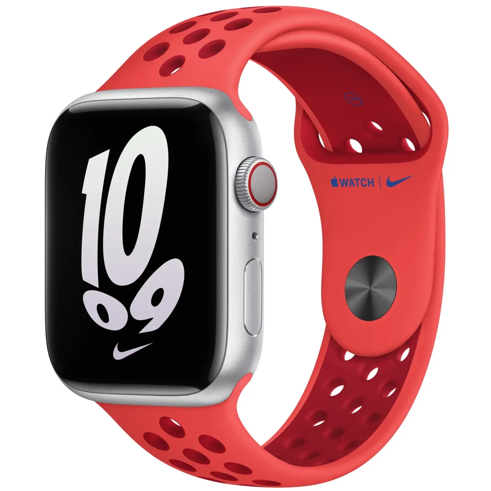Ремешок Apple Bright Crimson/Gym Red Nike Sport Band M/L для Apple Watch 38mm, 40mm, 41mm (MPGY3)