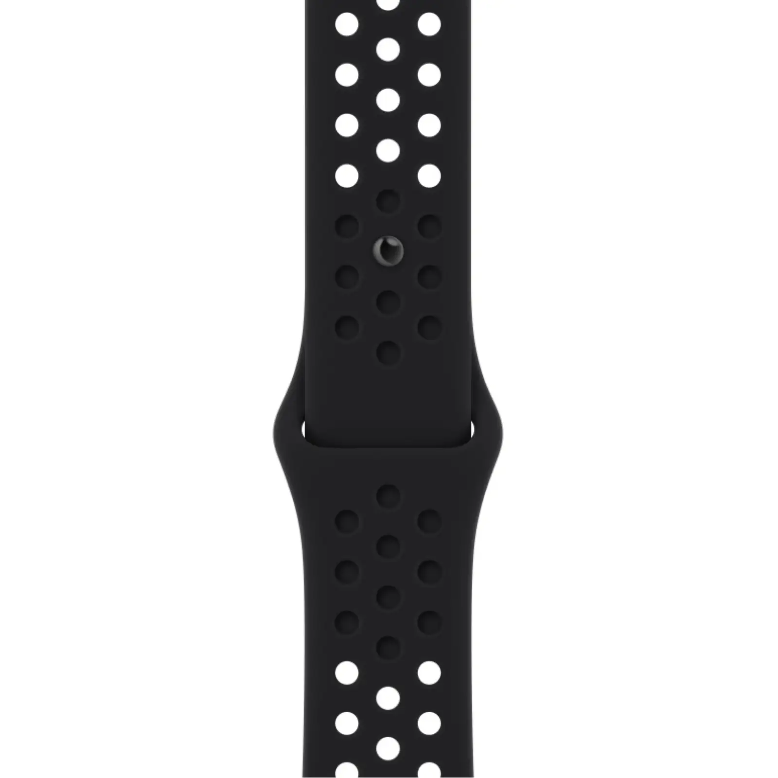 Ремешок Apple Black/Black Nike Sport Band M/L для Apple Watch 42mm, 44mm, 45mm, 49mm (MPH63)