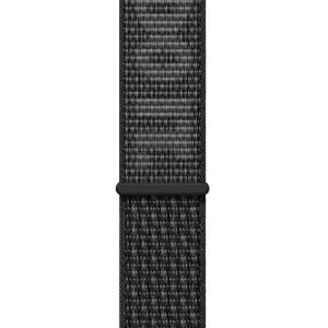 Ремешок Apple Black/Summit White Nike Sport Loop для Apple Watch 38mm, 40mm, 41mm (MPHW3)