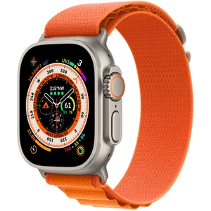Колір: Помаранчевий - Ремінець Apple Orange Alpine Loop Medium для Apple Watch 44mm, 45mm, 49mm (MQE03)
