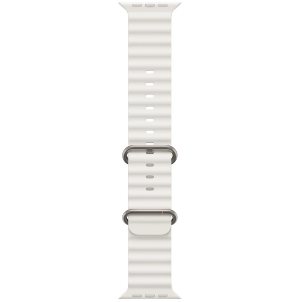 Ремінець Apple White Ocean Band для Apple Watch 44mm, 45mm, 49mm (MQE93)