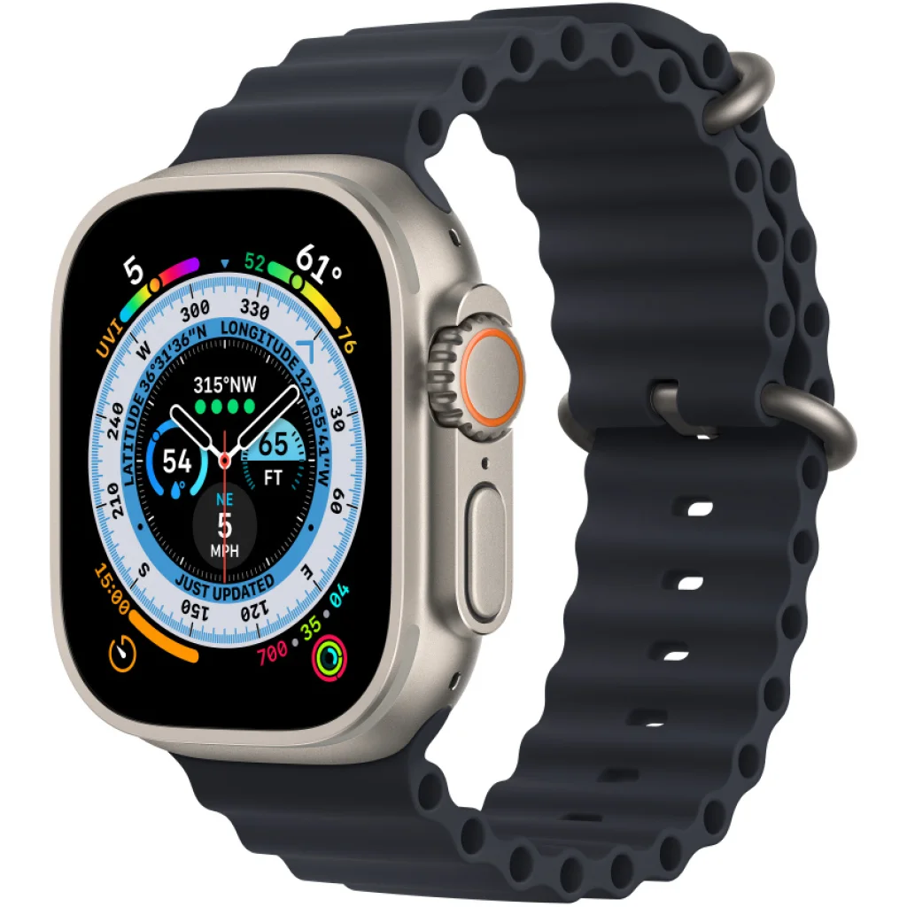 Ремінець Apple Midnight Ocean Band для Apple Watch 44mm, 45mm, 49mm (MQEE3)