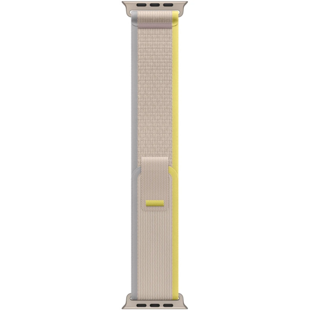 Ремінець Apple Yellow/Beige Trail Loop S/M для Apple Watch 44mm, 45mm, 49mm (MQEG3)