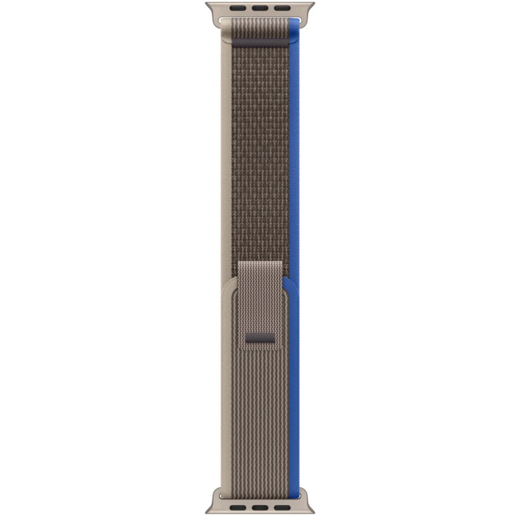 Ремінець Apple Blue/Gray Trail Loop S/M для Apple Watch 44mm, 45mm, 49mm (MQEJ3)
