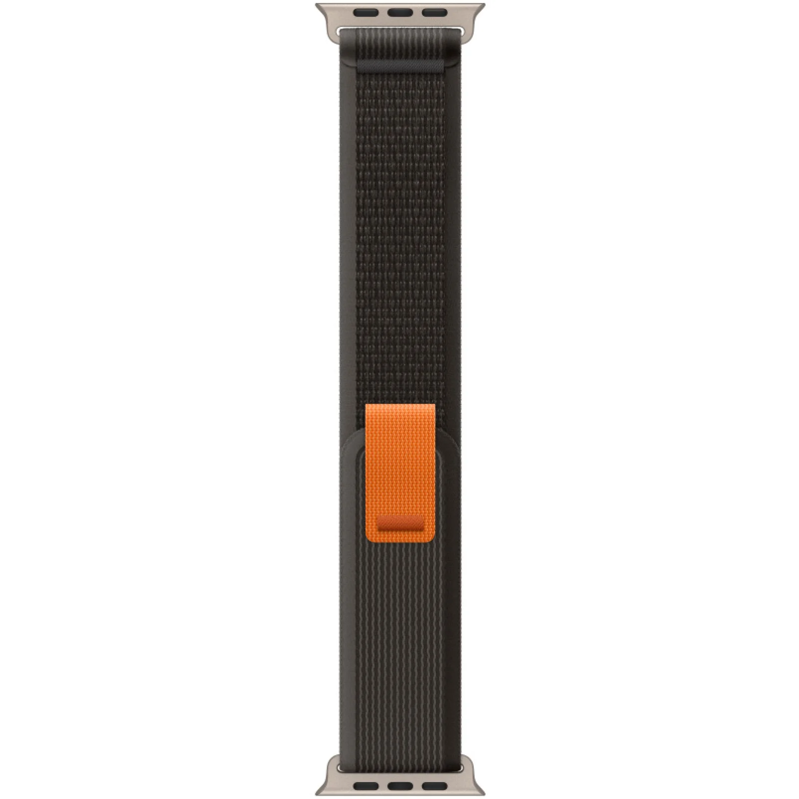 Ремешок Apple Black/Gray Trail Loop S/M для Apple Watch 44mm, 45mm, 49mm (MQEP3)