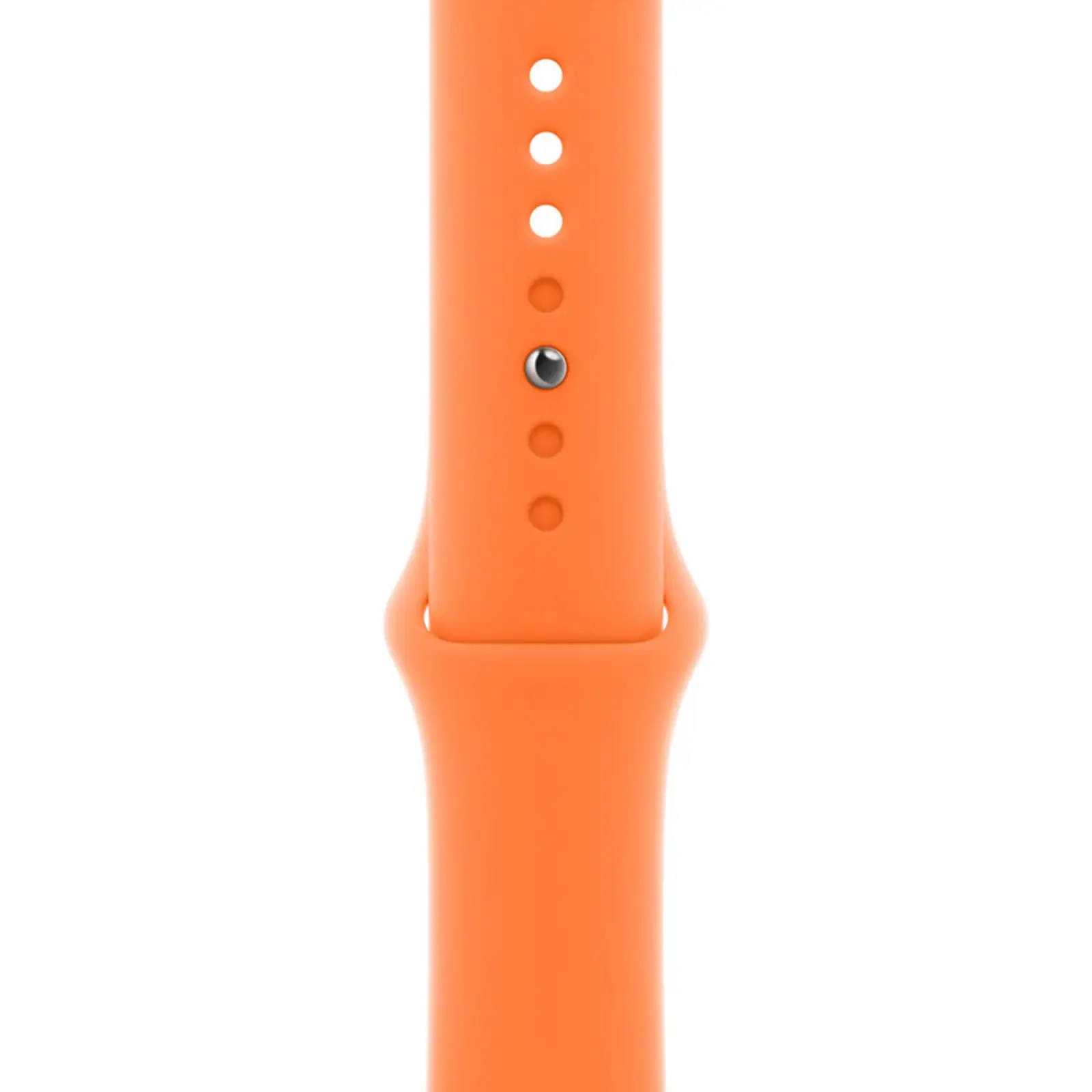 Ремінець Apple Bright Orange Sport Band S/M для Apple Watch 42mm, 44mm, 45mm, 49mm (MR323)