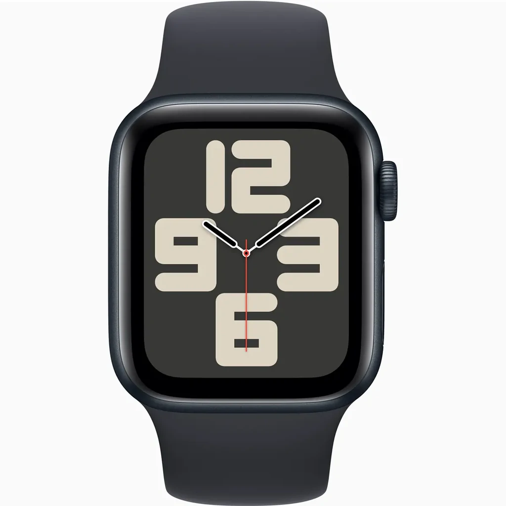 Смарт-годинник Apple Watch SE 2 GPS + Cellular 44mm Midnight Aluminum Case with Midnight Sport Band M/L (MXG23, MXGM3)