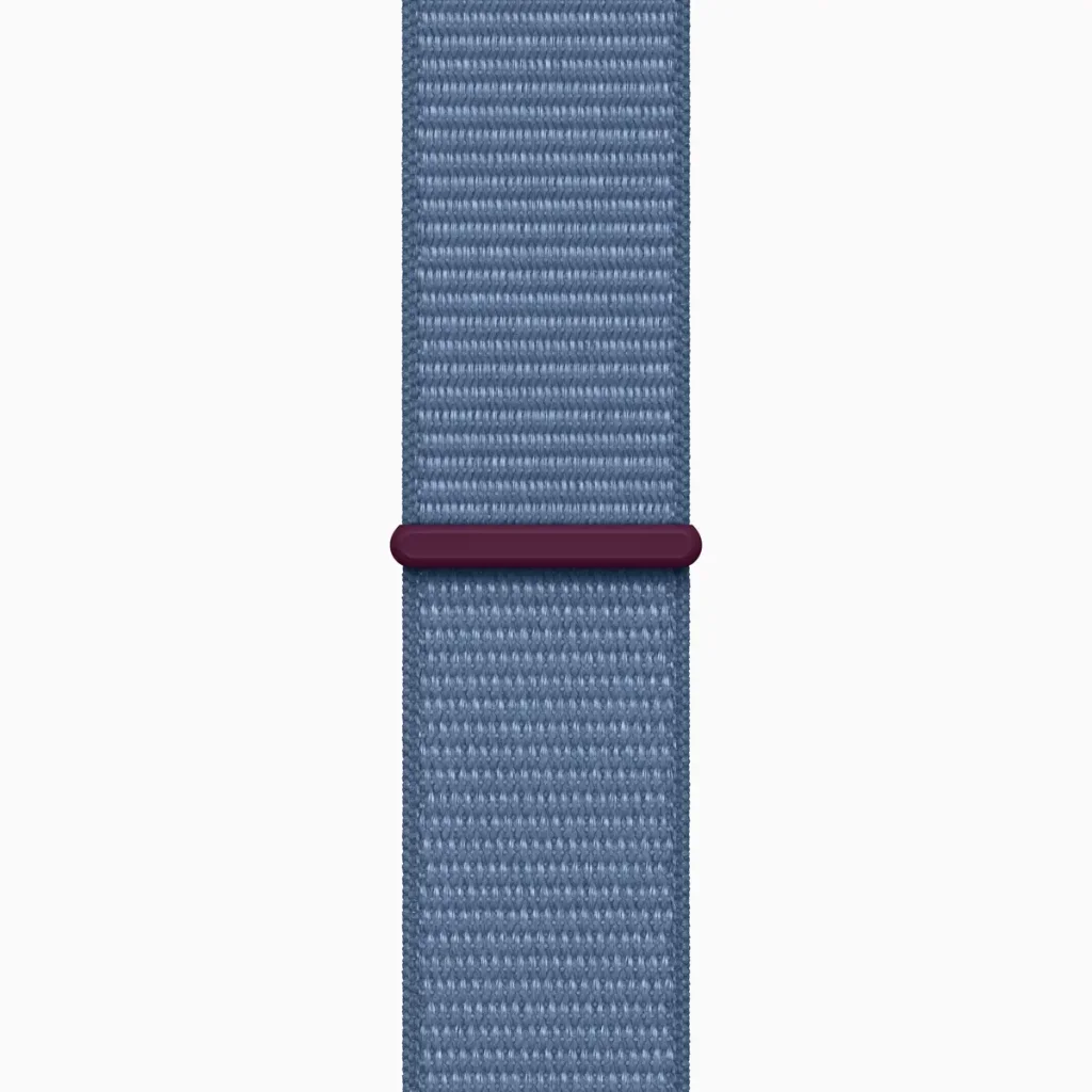Смарт-годинник Apple Watch SE 2 GPS + Cellular 40mm Silver Aluminum Case with Winter Blue Sport Loop (MRGQ3)