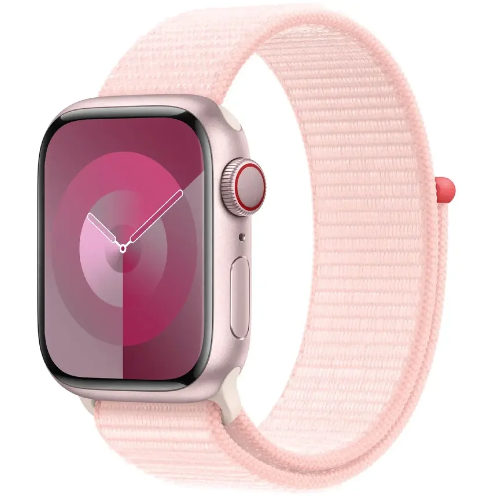 Ремешок Apple Light Pink Sport Loop для Apple Watch 38mm, 40mm, 41mm (MT563)