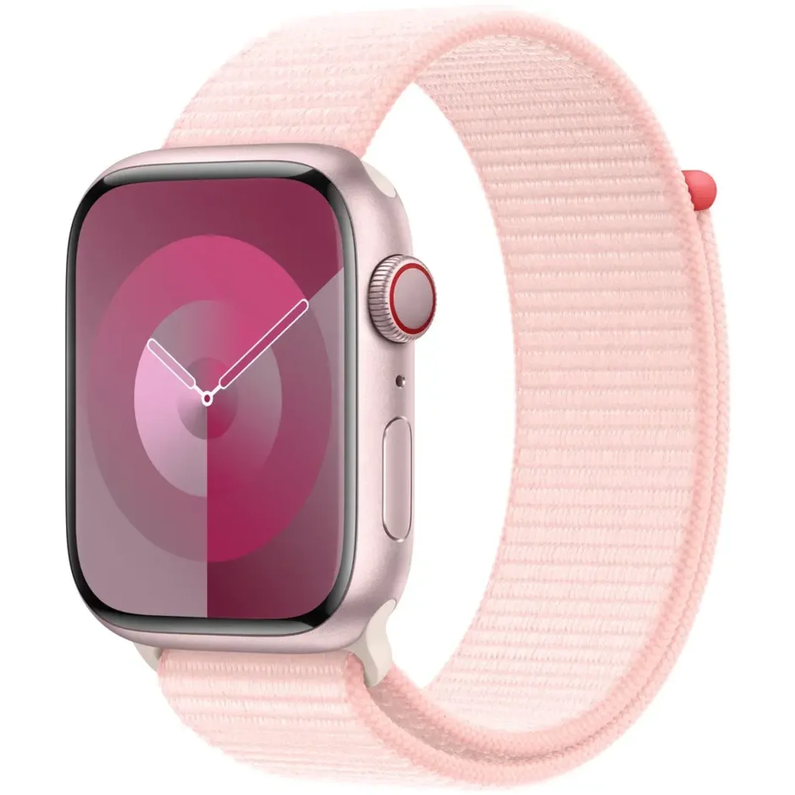 Ремінець Apple Light Pink Sport Loop для Apple Watch 42mm, 44mm, 45mm, 49mm (MT5F3)
