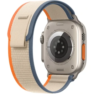 Ремінець Apple Orange/Beige Trail Loop S/M для Apple Watch 44mm, 45mm, 49mm (MT5W3)