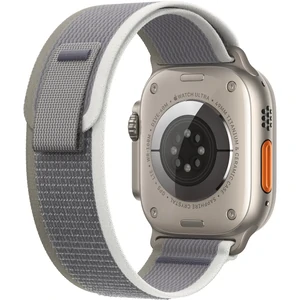 Ремешок Apple Green/Gray Trail Loop S/M для Apple Watch 44mm, 45mm, 49mm (MT5Y3)