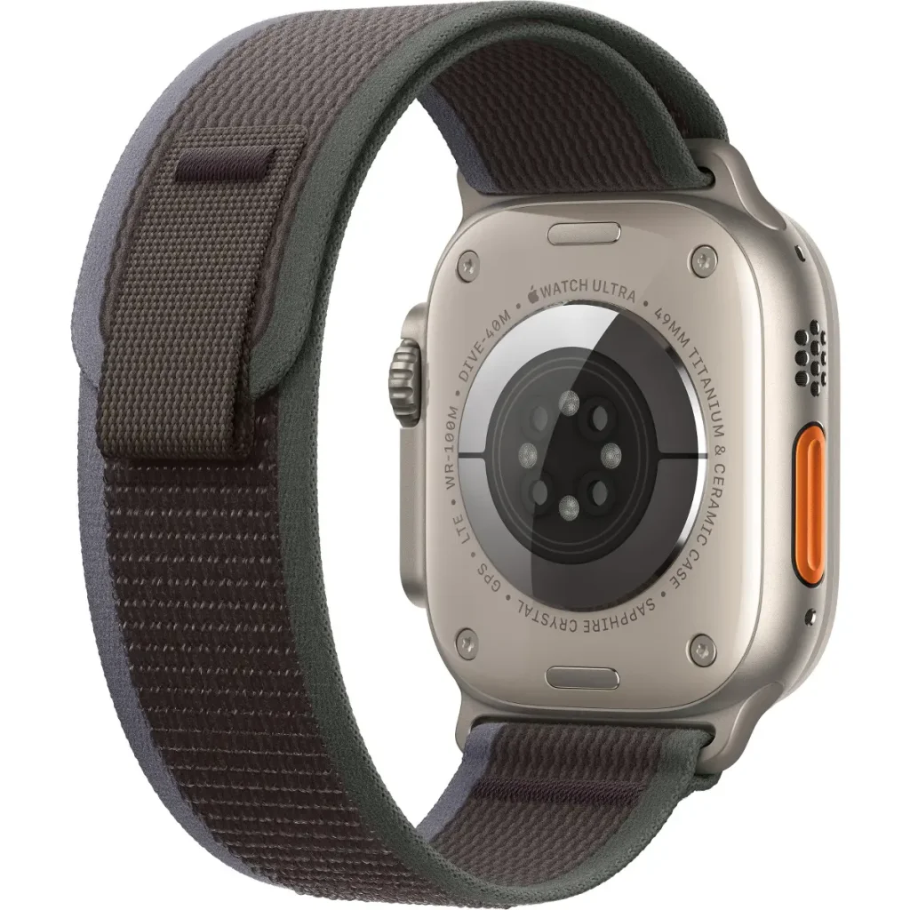 Ремінець Apple Blue/Black Trail Loop S/M для Apple Watch 44mm, 45mm, 49mm (MT613)