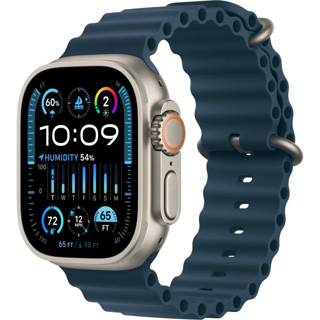 Ремінець Apple Blue Ocean Band для Apple Watch 44mm, 45mm, 49mm (MT633)